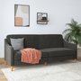 Photo of jasper sprung sofa bed - 3 seater - grey linen fabric - 2148429uk