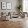 Photo of monroe sofa suite - 3+1+1 seater - fossil - fabric