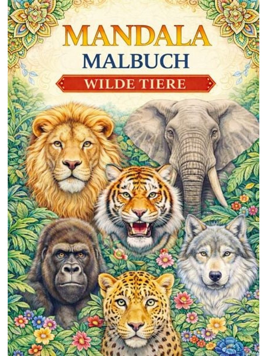 Buchcover: Mandala - Malbuch