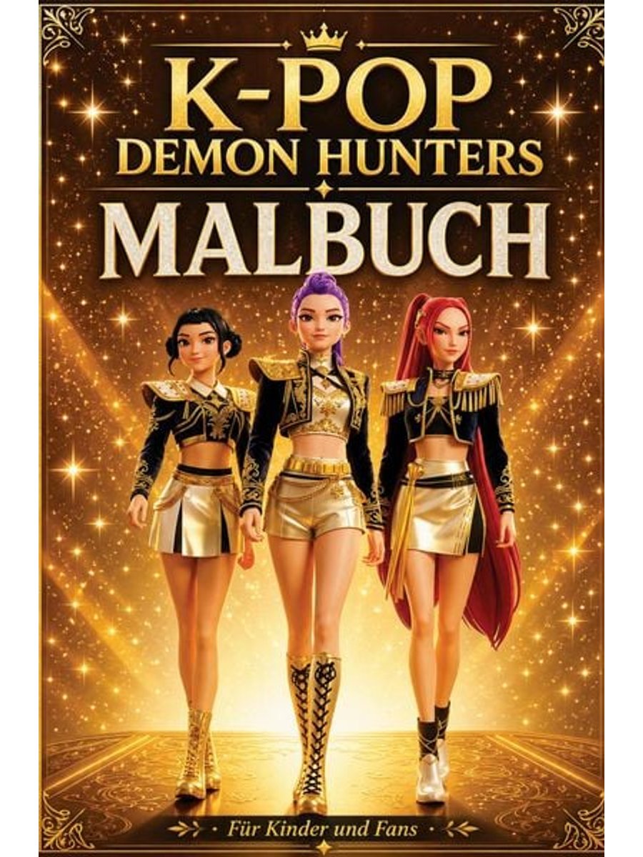 Buchcover: K Pop Malbuch