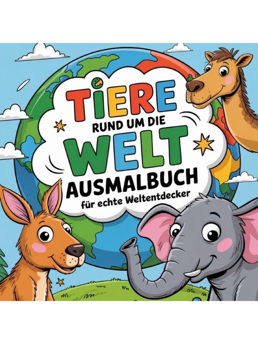 Buchcover: Tiere rund um die Welt