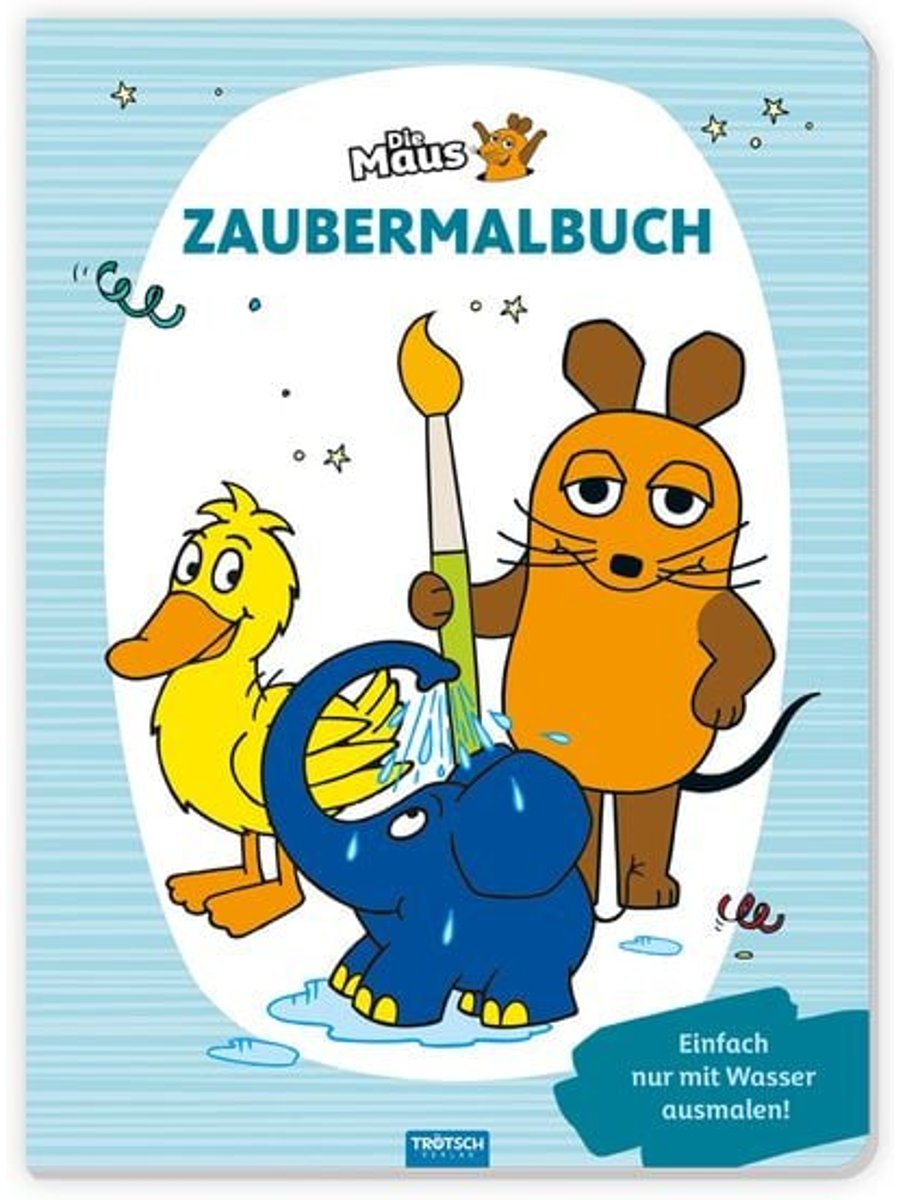 Buchcover: Trötsch Malbuch Die Maus Zaubermalbuch