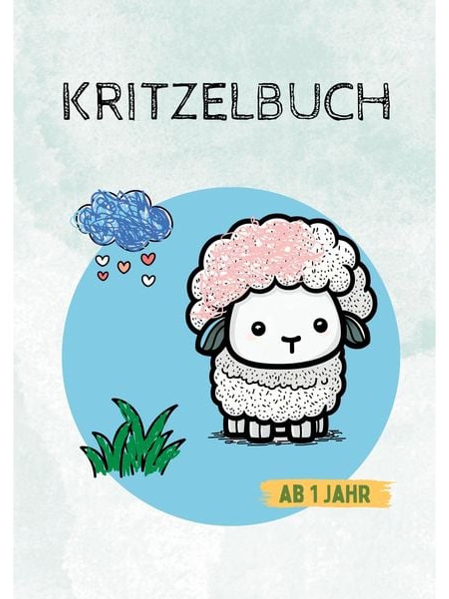 Buchcover: Kritzelbuch ab 1 Jahr