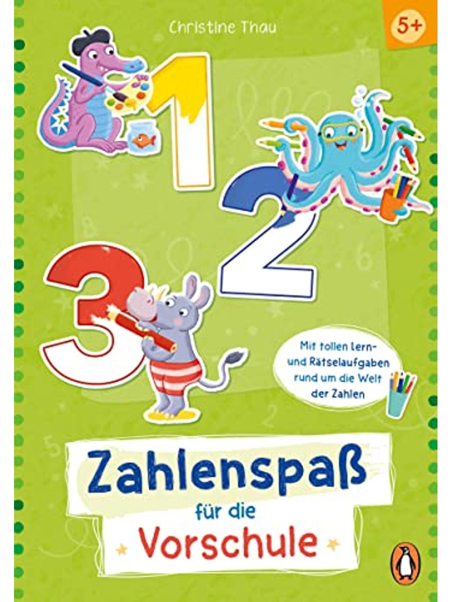 Buchcover: 1, 2, 3 – Zahlenspaß für die Vorschule