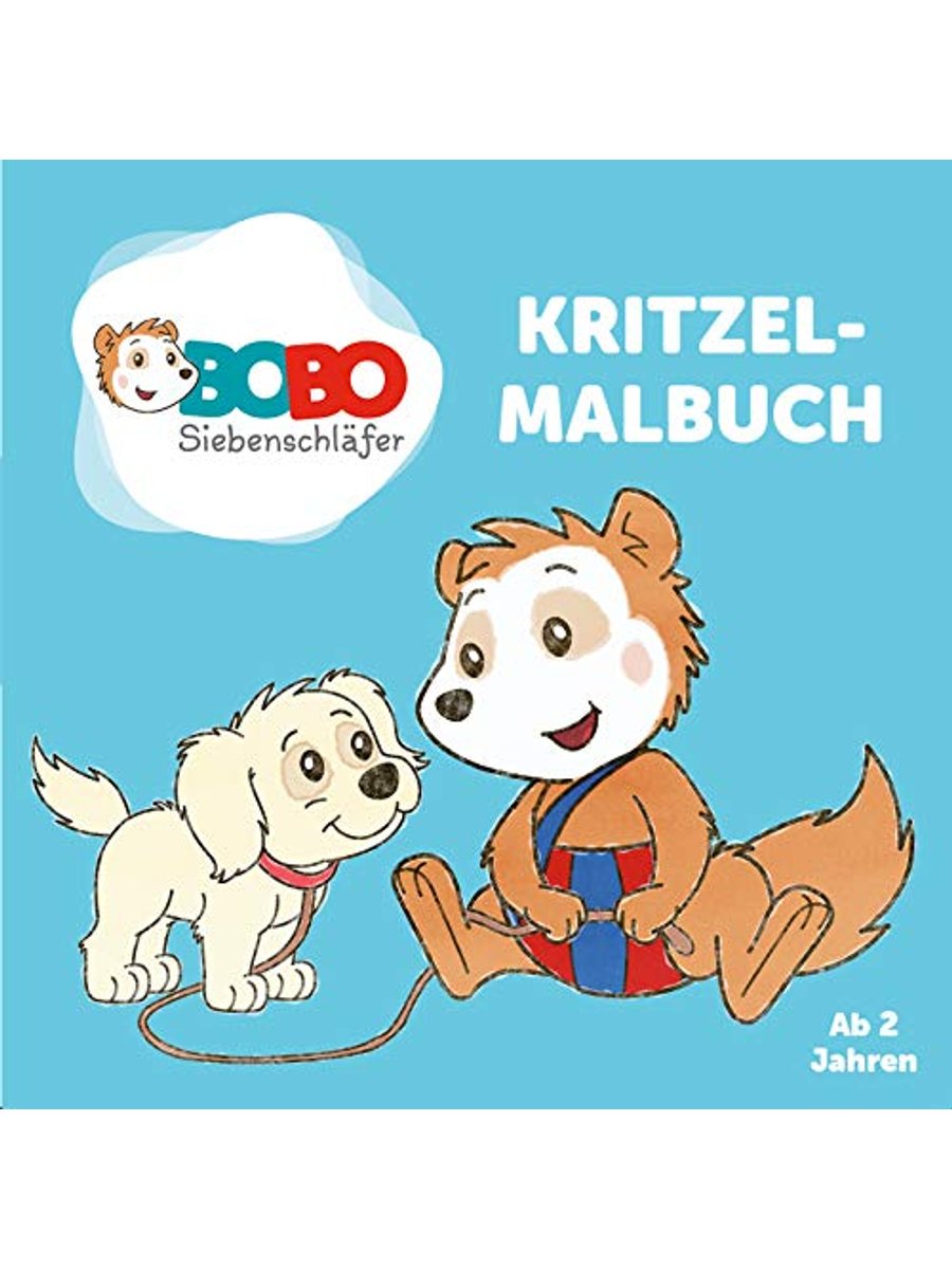 Buchcover: Bobo Siebenschläfer Kritzelmalbuch