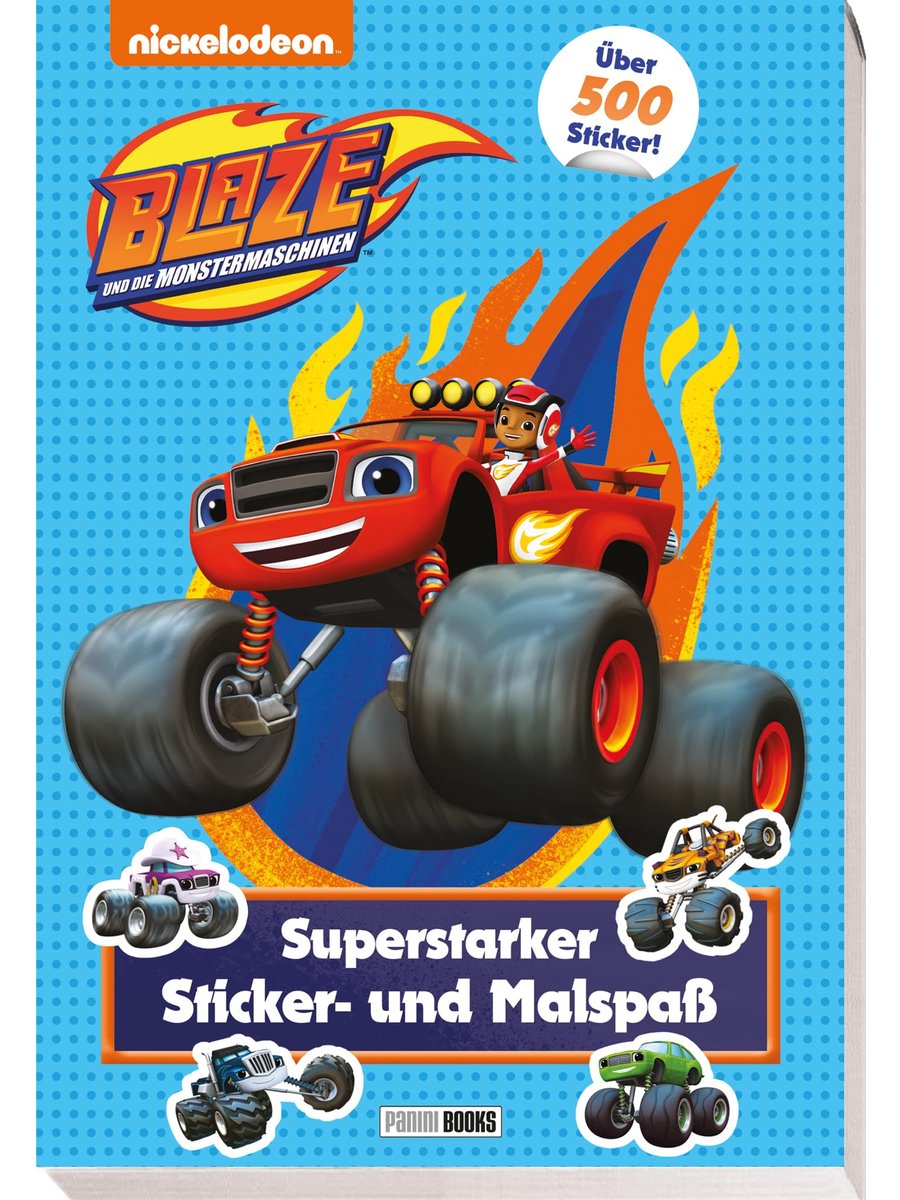 Buchcover: Blaze und die Monstermaschinen