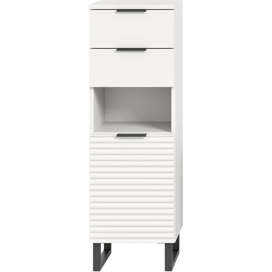 Schrank Riff weiß