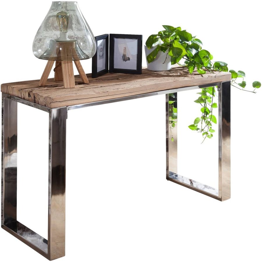 Konsolentisch braun Holz