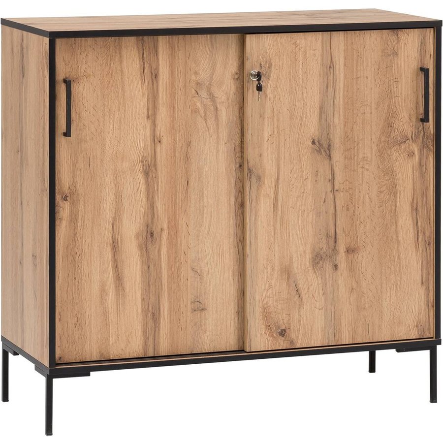 Midischrank Serie 2000 Eiche Landhaus Nachbildung