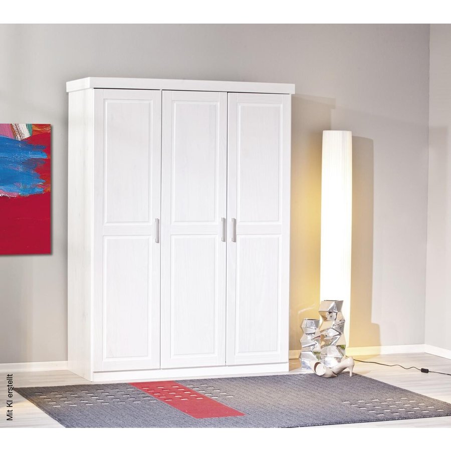 Kleiderschrank Magnus weiß