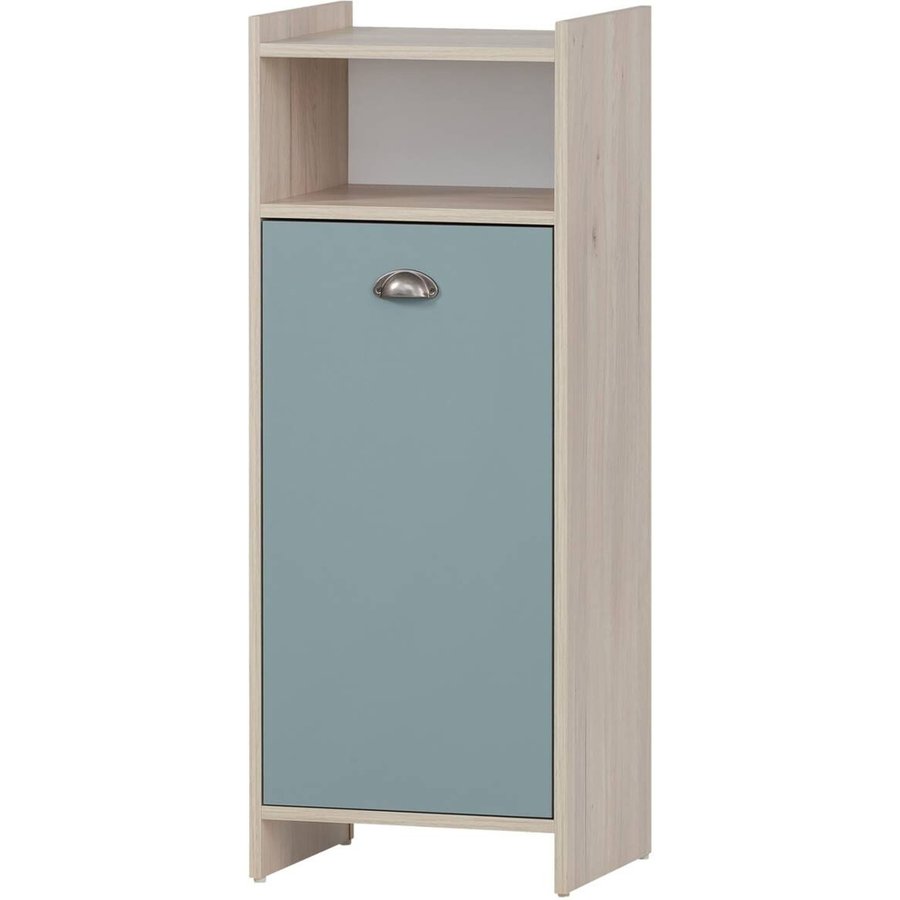 Midischrank Lindholm Sandeiche Nachbildung taubenblau