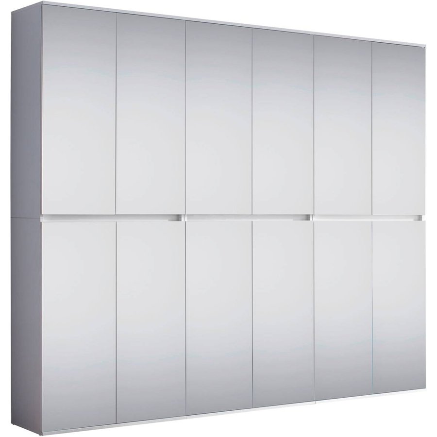 Garderobenschrank Mirror weiß