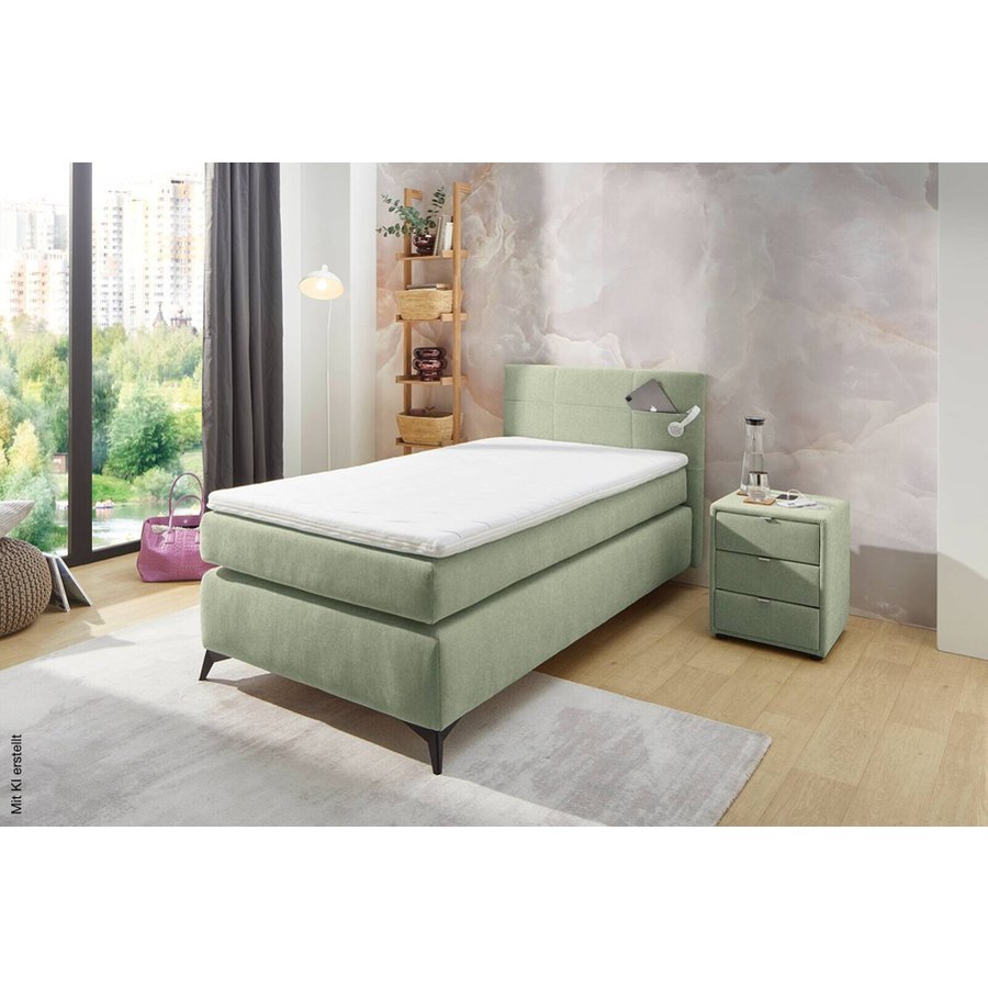 Boxspringbett Pistazie Liegefläche