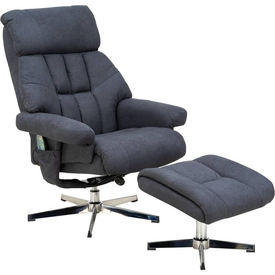 Relaxsessel anthrazit Microfaser