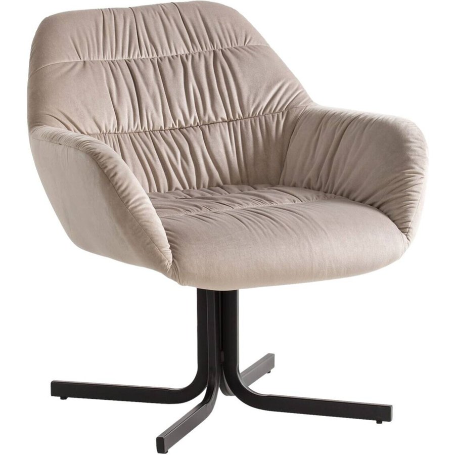 Wohnling Sessel beige Polyester