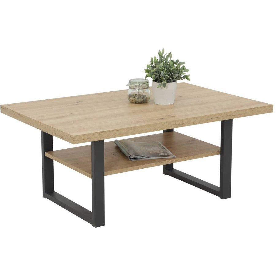 Couchtisch Anton Eiche Artisan Nachbildung
