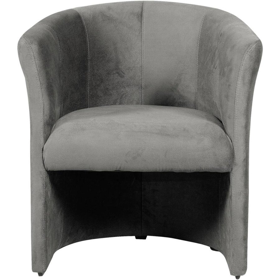 Sessel grau Microfaser