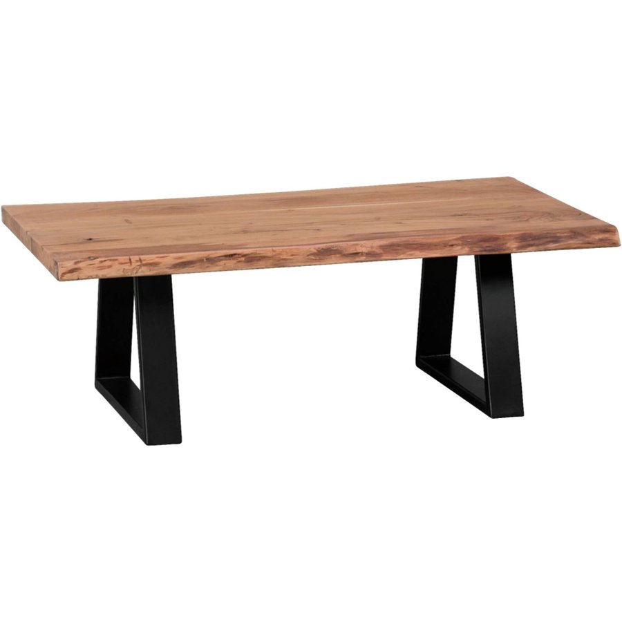 Couchtisch natur schwarz
