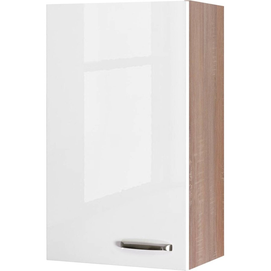 Hängeschrank Valero weiß Hochglanz