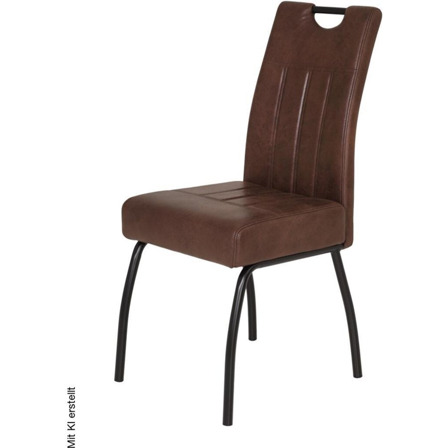 Stuhl Beate braun Vintage
