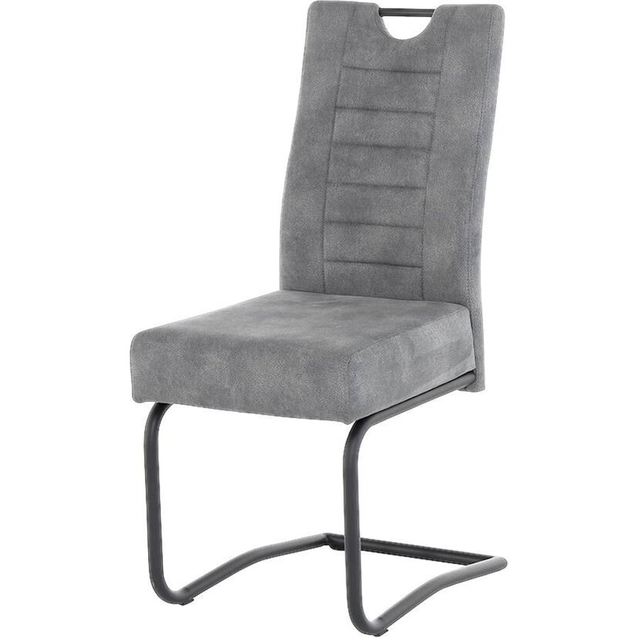 Schwingstuhl grau Vintage