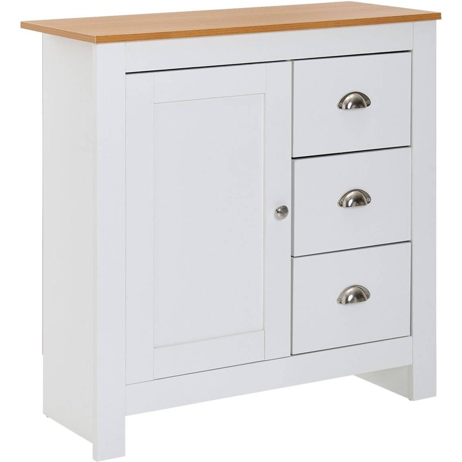 Sideboard weiß natur
