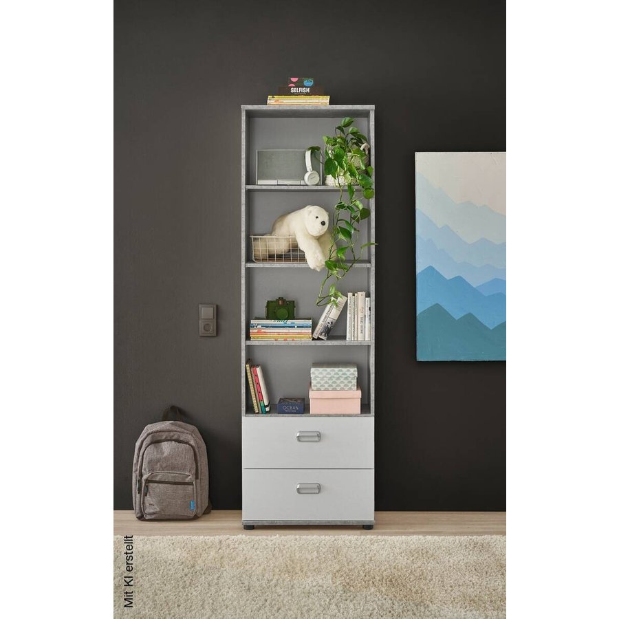 Standregal Matino Beton