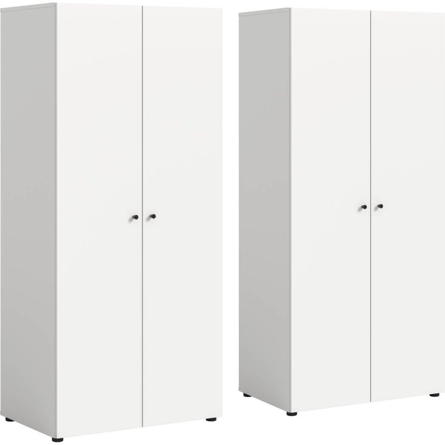 Kleiderschrank DARWIN weiß