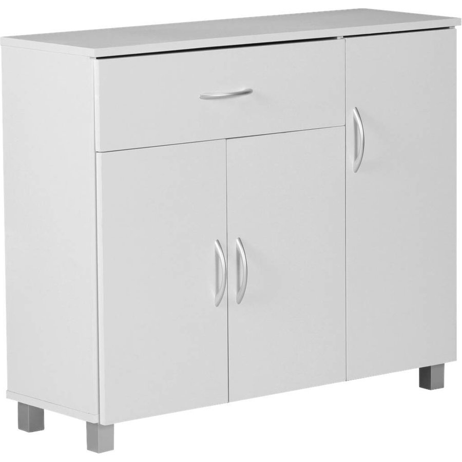 Sideboard weiß silber