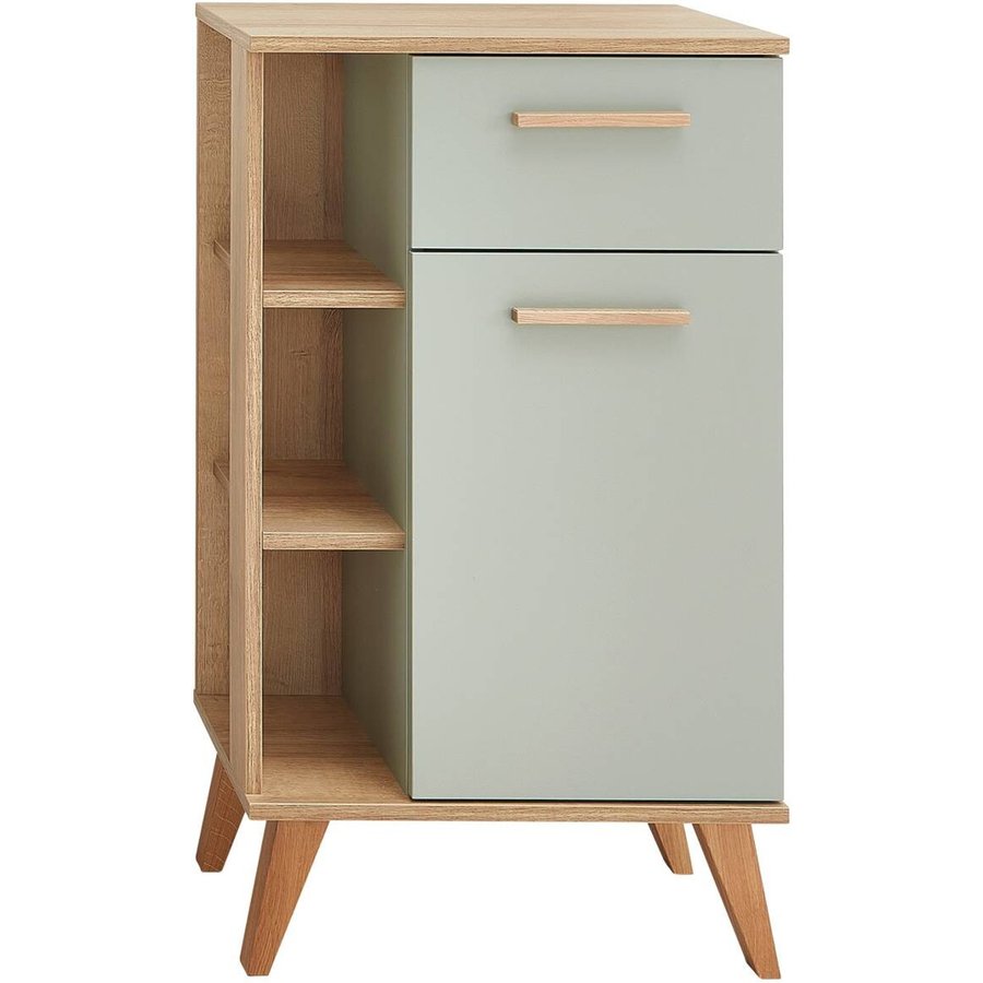Unterschrank Quickset 963 salbei Nachbildung Eiche Riviera Nachbildung