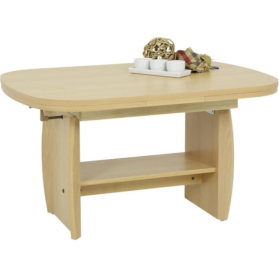 Hela Couchtisch MICHAEL III buche Holzwerkstoff