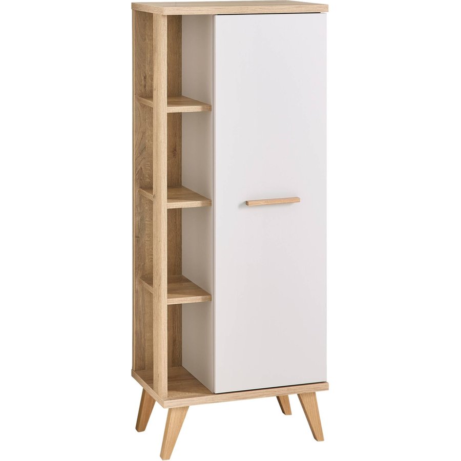 Midischrank Quickset 966 Rivera Eiche Nachbildung creme