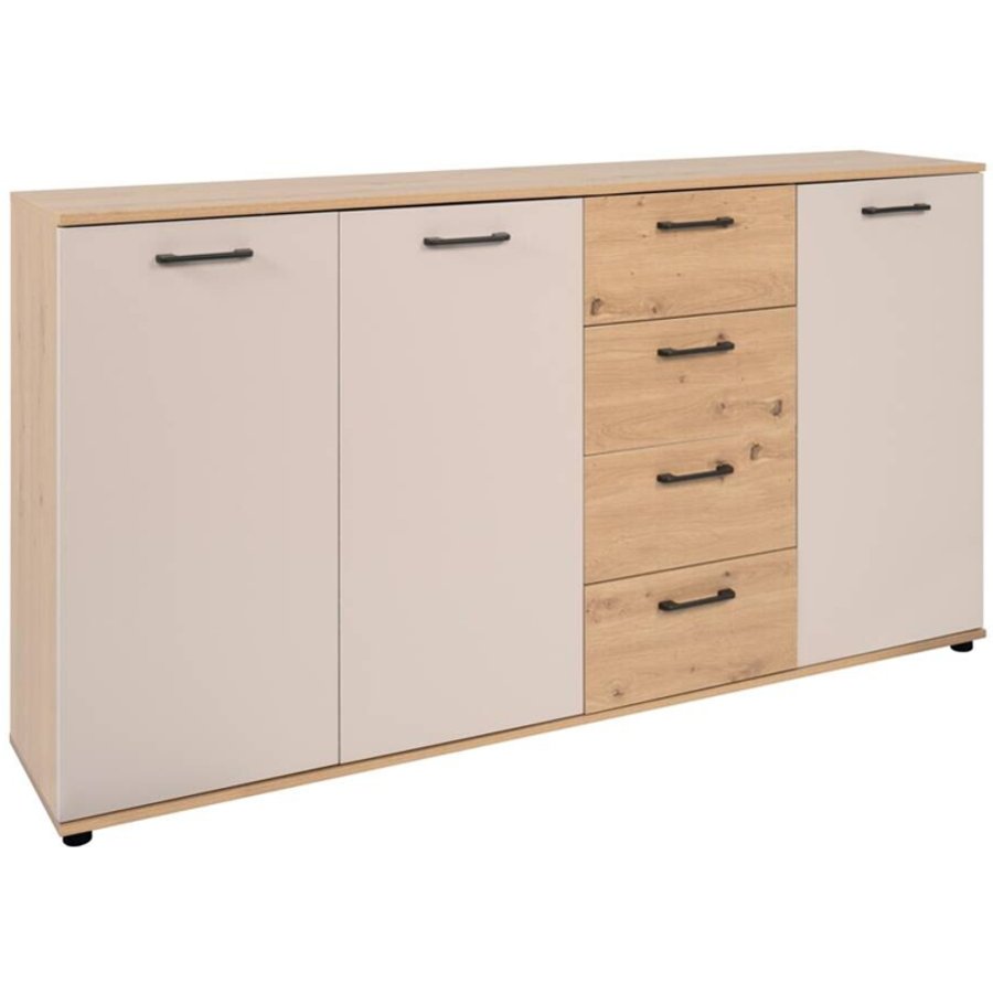 Kommode Kerry 51B Eiche Artisan Nachbildung Kaschmir