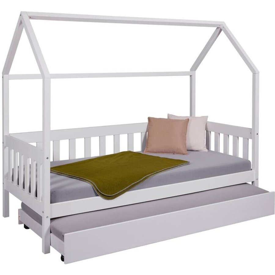 Kinderbett FUNKY HAUSBETT weiß