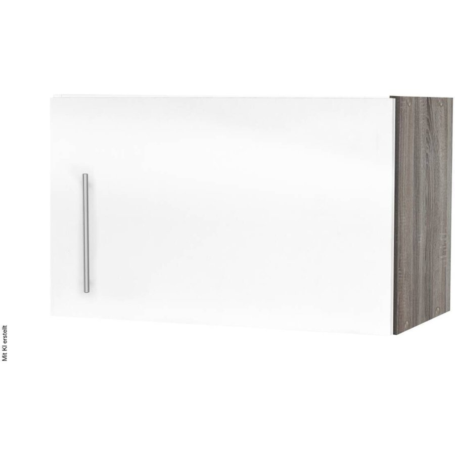 Wrasenhängeschrank weiß Hochglanz