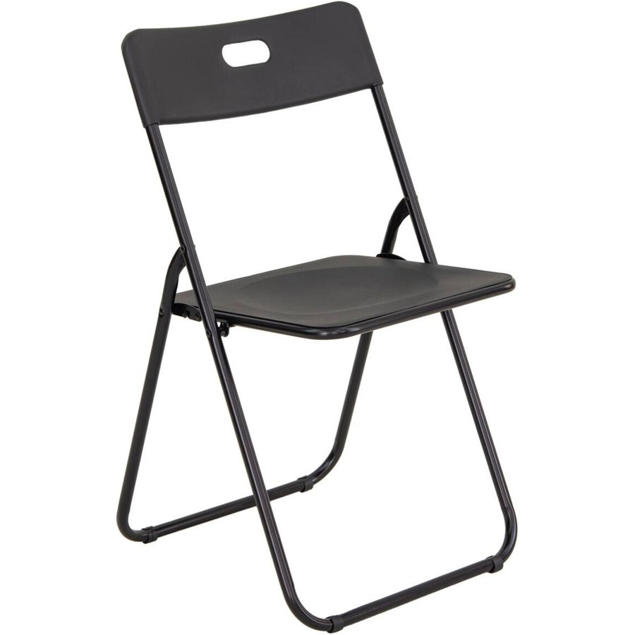 Klappstuhl Viva schwarz Kunststoff