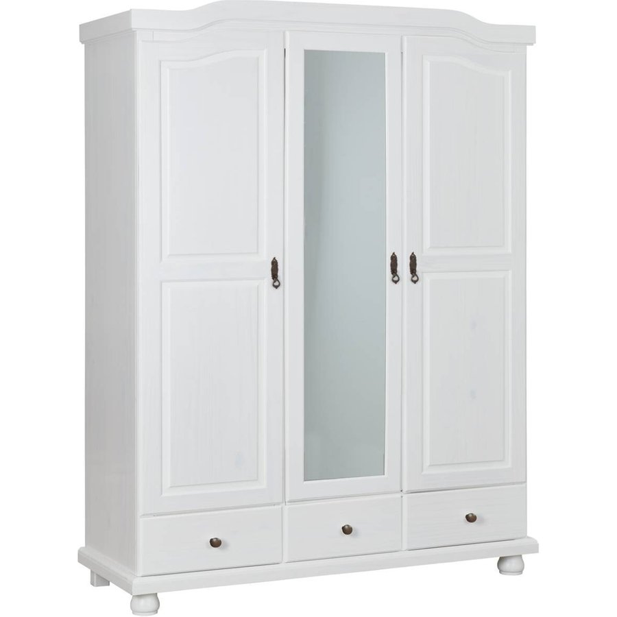 Kleiderschrank Kappl weiß