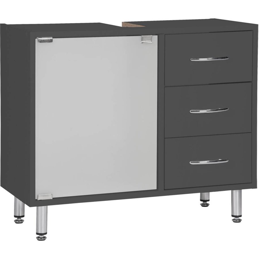 Waschbeckenunterschrank Lana anthrazit