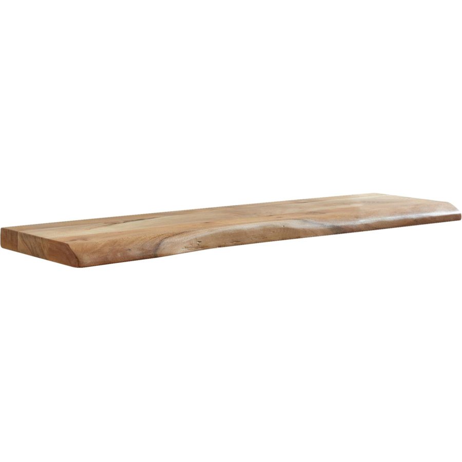 Wandregal braun Holz