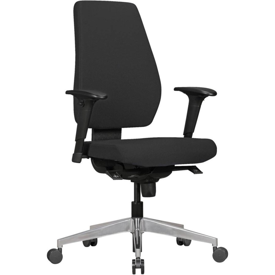 Drehstuhl schwarz Stoff