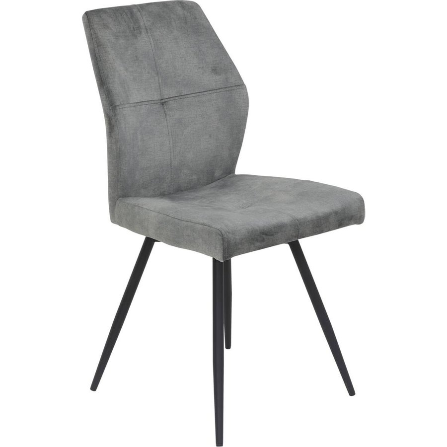 Stuhl Ally grau Microfaser