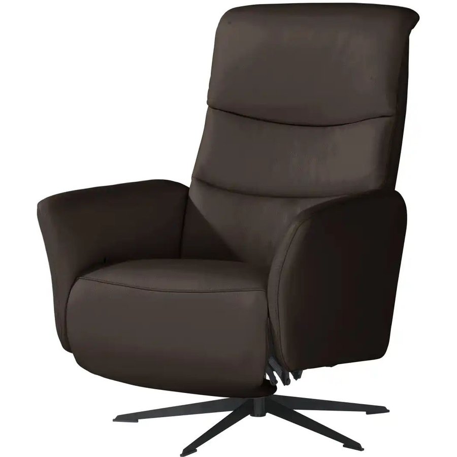 Nils Olsen Relaxsessel Leder aus Echtleder Keno, braun Polstermöbel > Sessel > Relaxsessel - Höffner