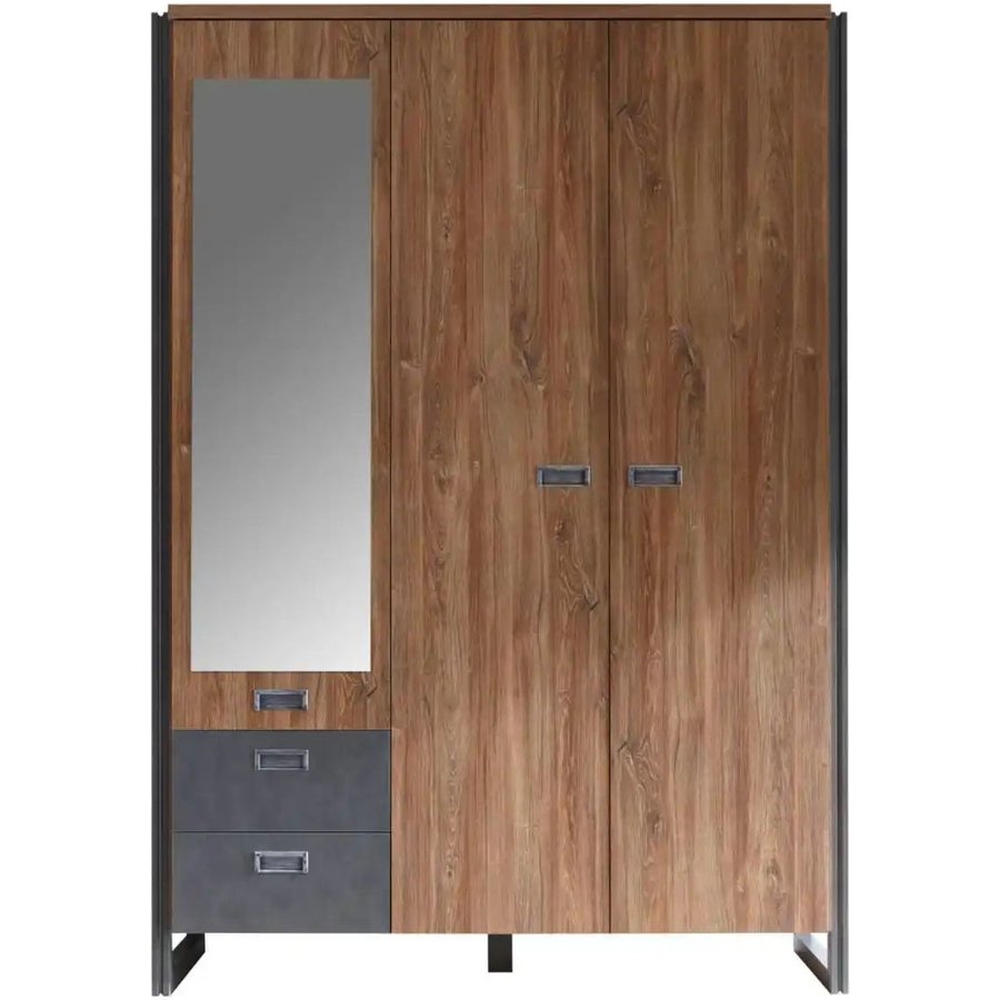 Kleiderschrank Dinan, braun