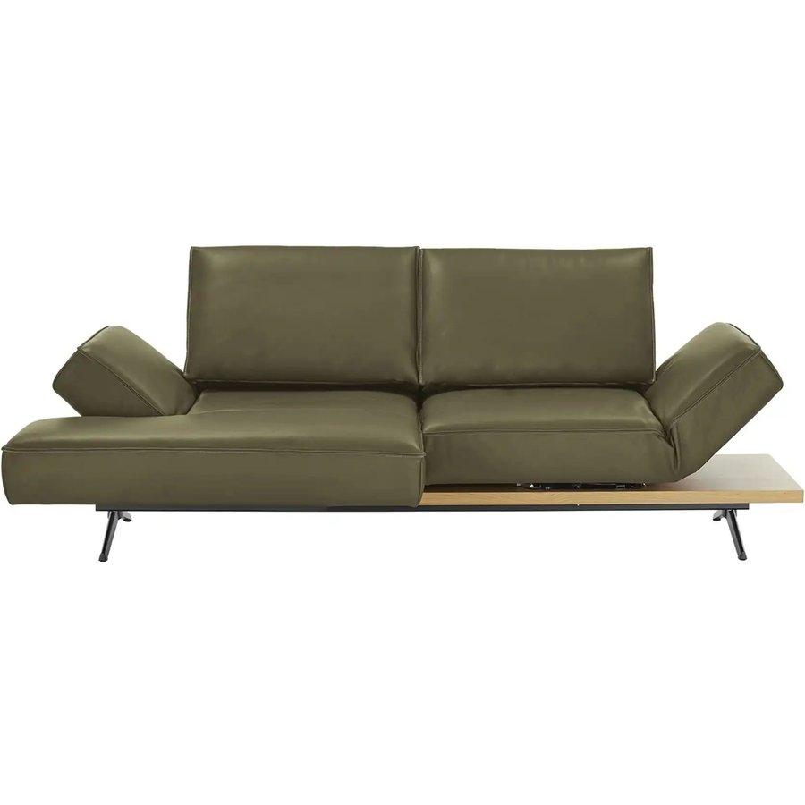 KOINOR Ecksofa Echtleder Phoenix, grün