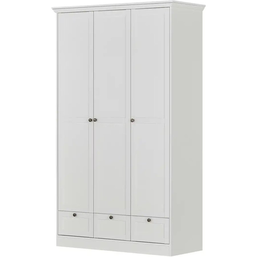 Kleiderschrank Landwood, weiß