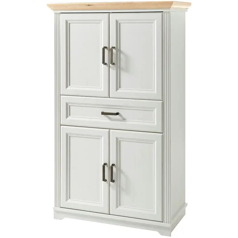 Badschrank, weiß