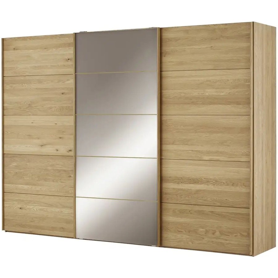 Woodford Schwebetürenschrank Kyran, holzfarben