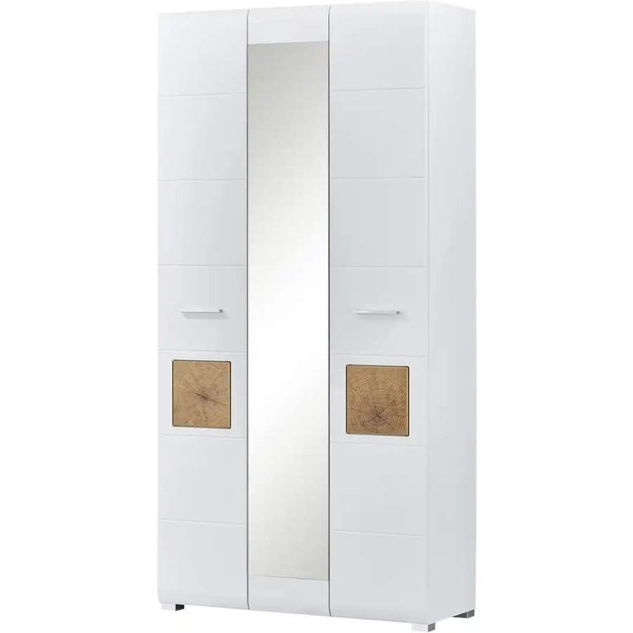 Garderobenschrank Cortina, weiß