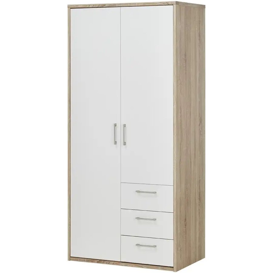 Kleiderschrank, holzfarben