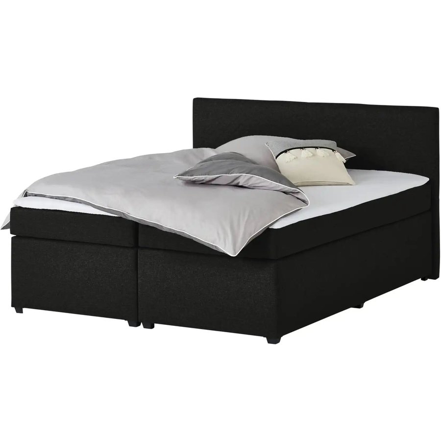 Boxspringbett Countess, schwarz
